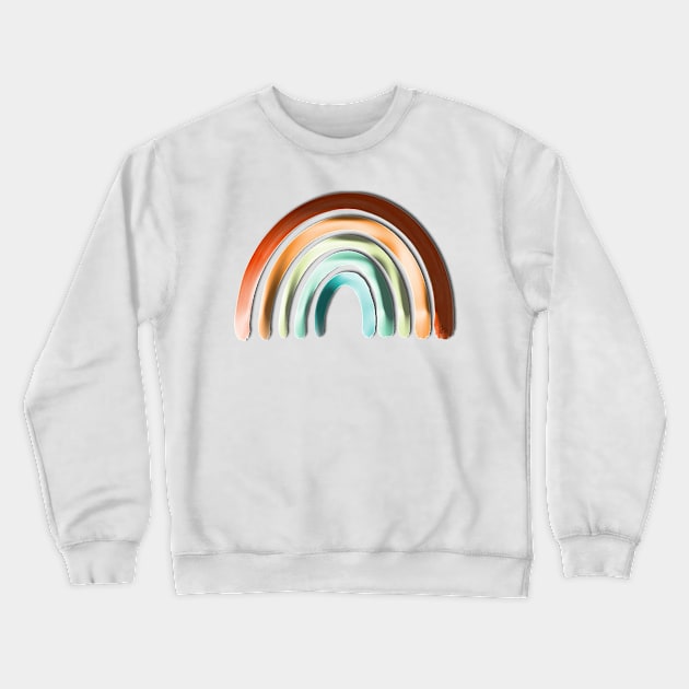 chocolate rainbow Crewneck Sweatshirt by ceklishop